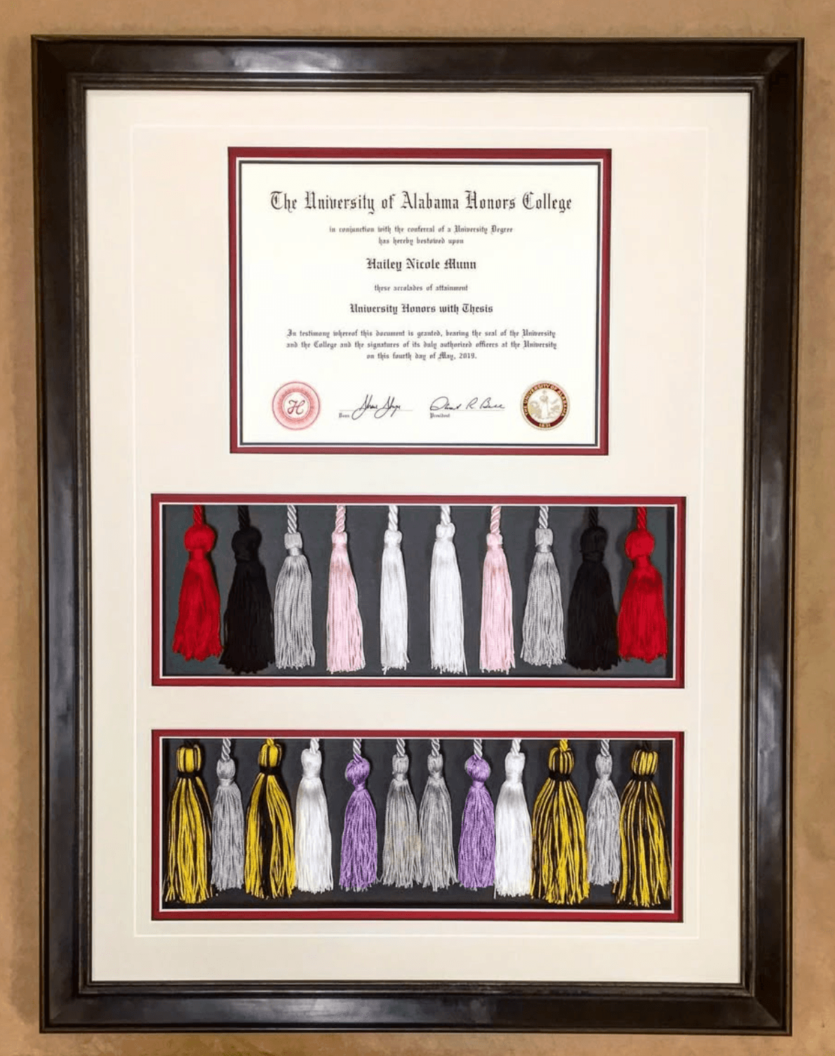 Diploma Framing